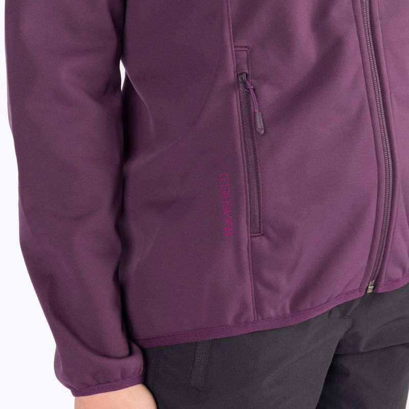 Jack Wolfskin jachetă softshell pentru femei Windhain Hoody mov 1307481 8