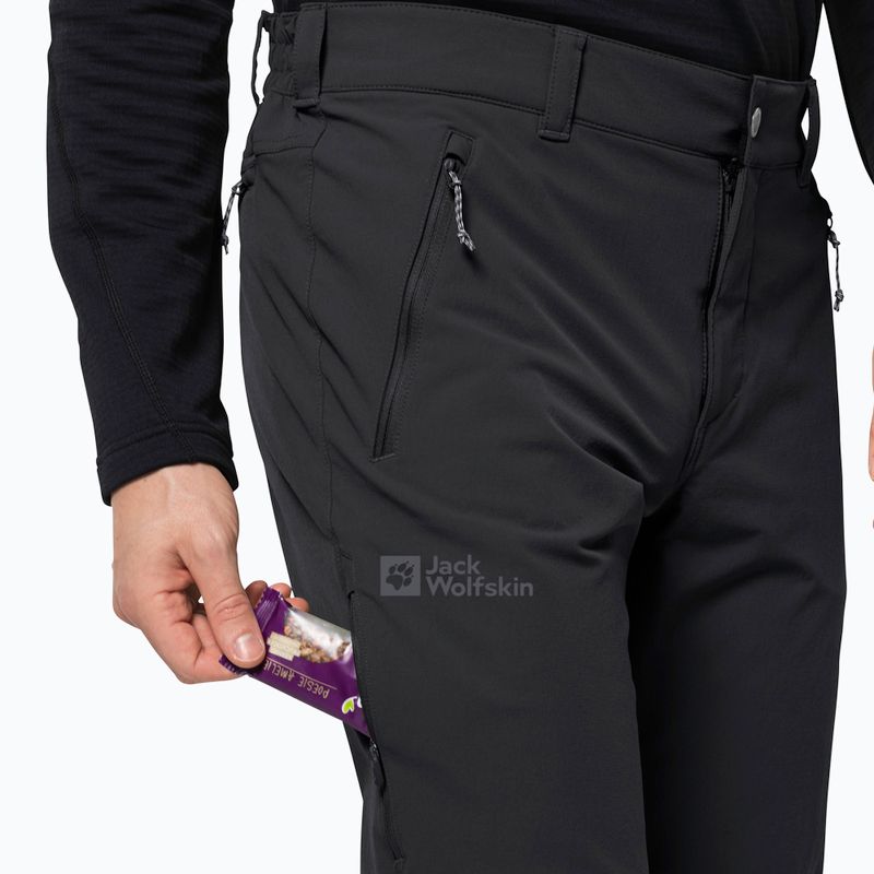 Pantaloni de trekking Jack Wolfskin Activate XT pentru bărbați negru 1503755 3