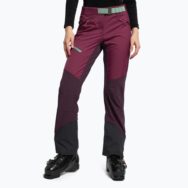 Jack Wolfskin pantaloni de schi pentru femei Alpspitze roz 1507531