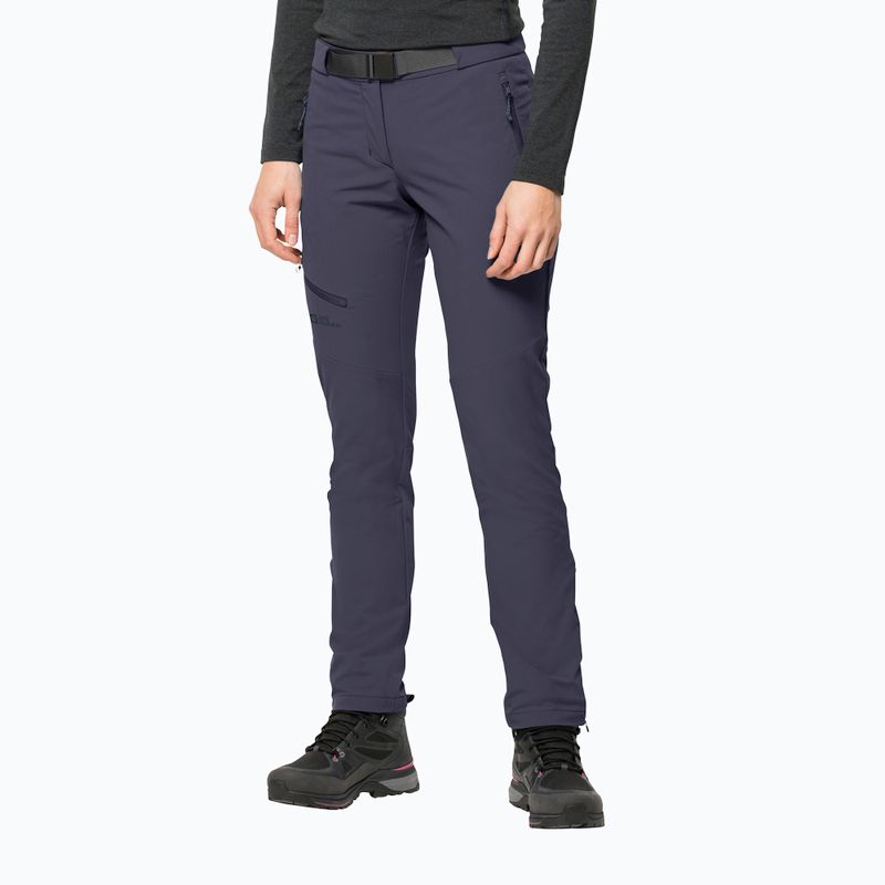 Jack Wolfskin pantaloni bărbați Holdsteig negru 1507701