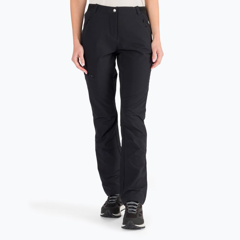 Jack Wolfskin pantaloni de trekking pentru femei Geigelstein negru 1507731