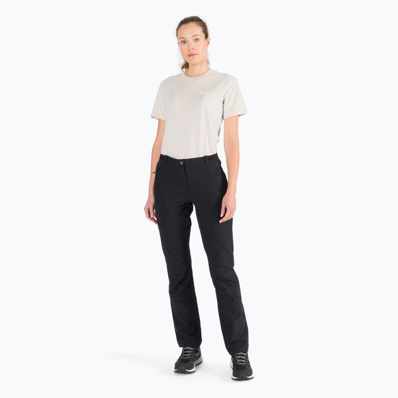 Jack Wolfskin pantaloni de trekking pentru femei Geigelstein negru 1507731 2