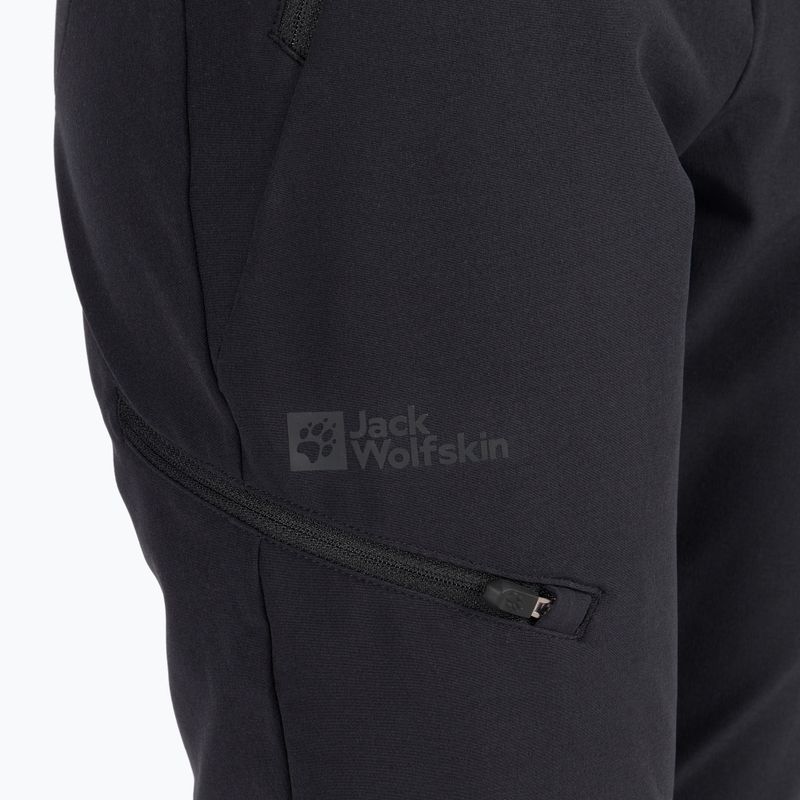 Jack Wolfskin pantaloni de trekking pentru femei Geigelstein negru 1507731 6