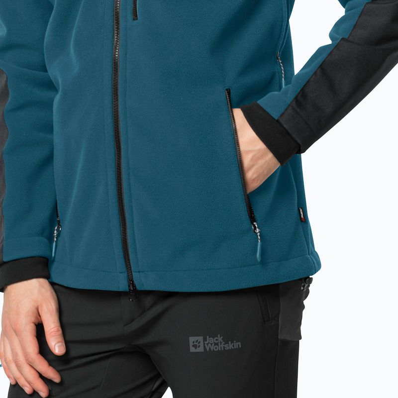 Jack Wolfskin jachetă fleece pentru bărbați Blizzard albastru 1702945 5