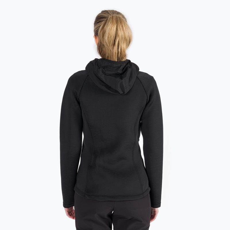 Jack Wolfskin jachetă Tasman Down Hybrid pentru femei negru 1707273_6000_005 4