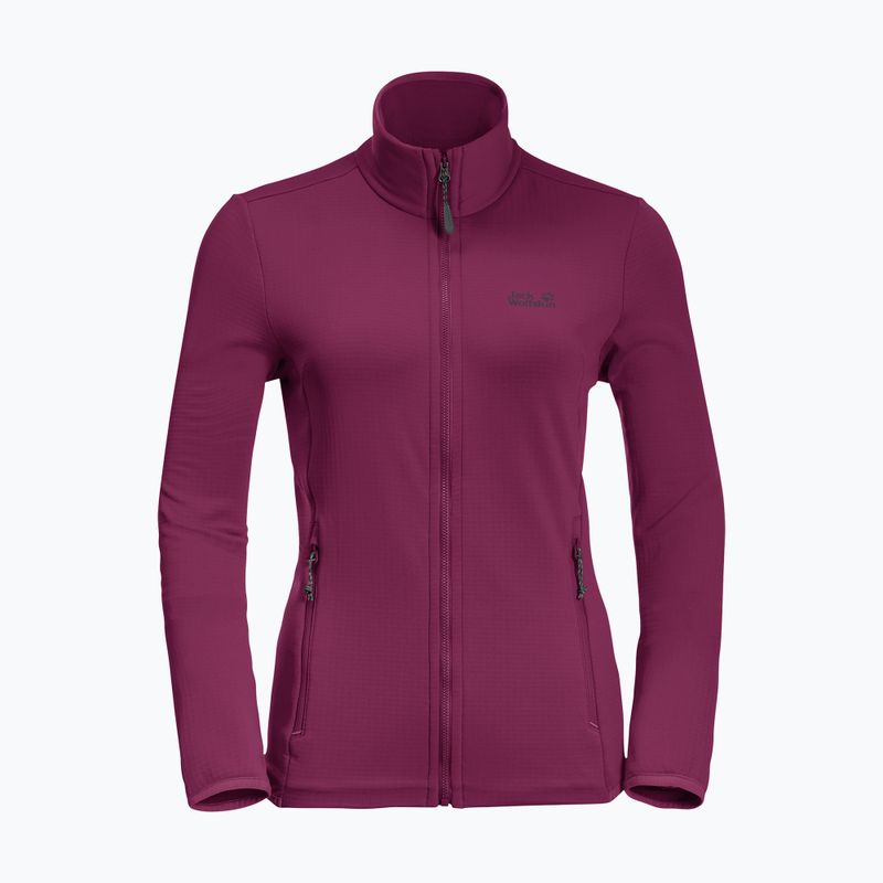 Jack Wolfskin hanorac pentru femei Peak Grid Fleece violet 1710351 8