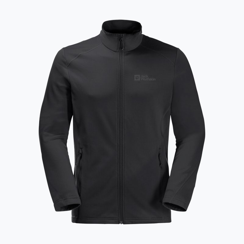 Jack Wolfskin bărbați Kolbenberg fleece sweatshirt negru 1710521 4
