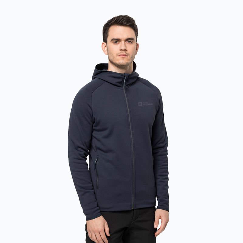 Jack Wolfskin bluză de bărbați Baiselberg albastru marin 1710541