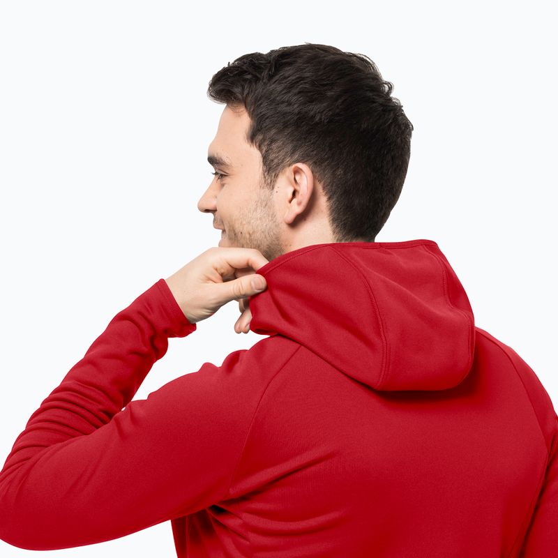 Jack Wolfskin bărbați Baiselberg fleece sweatshirt roșu 1710541 3