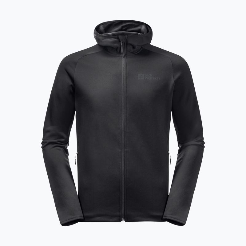 Jack Wolfskin bărbați Baiselberg fleece sweatshirt negru 1710541 5