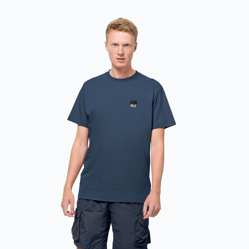 Tricou pentru bărbați Jack Wolfskin 365 albastru 1808132_1383