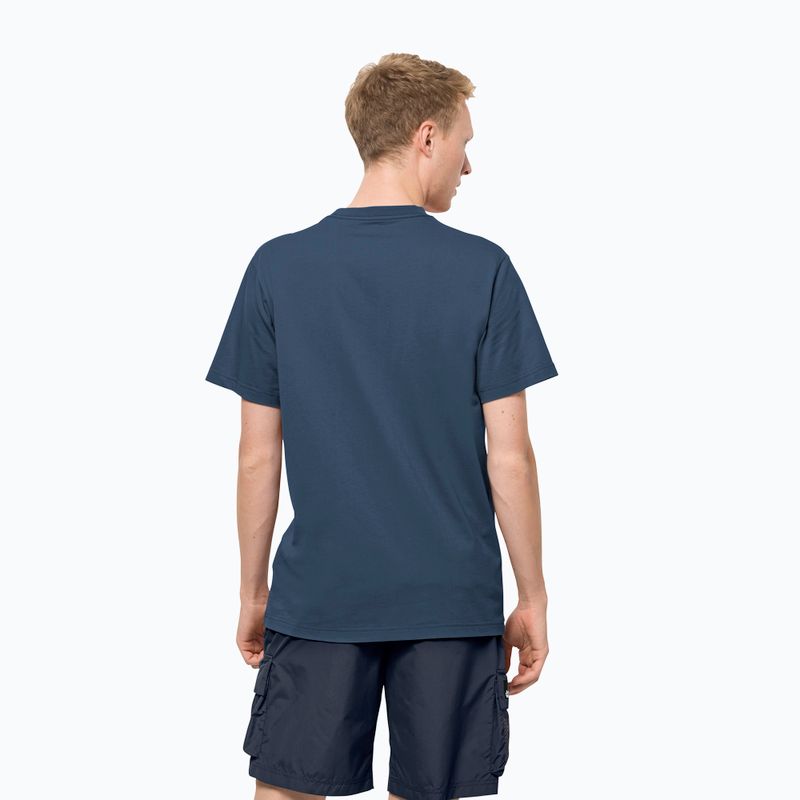 Tricou pentru bărbați Jack Wolfskin 365 albastru 1808132_1383 2