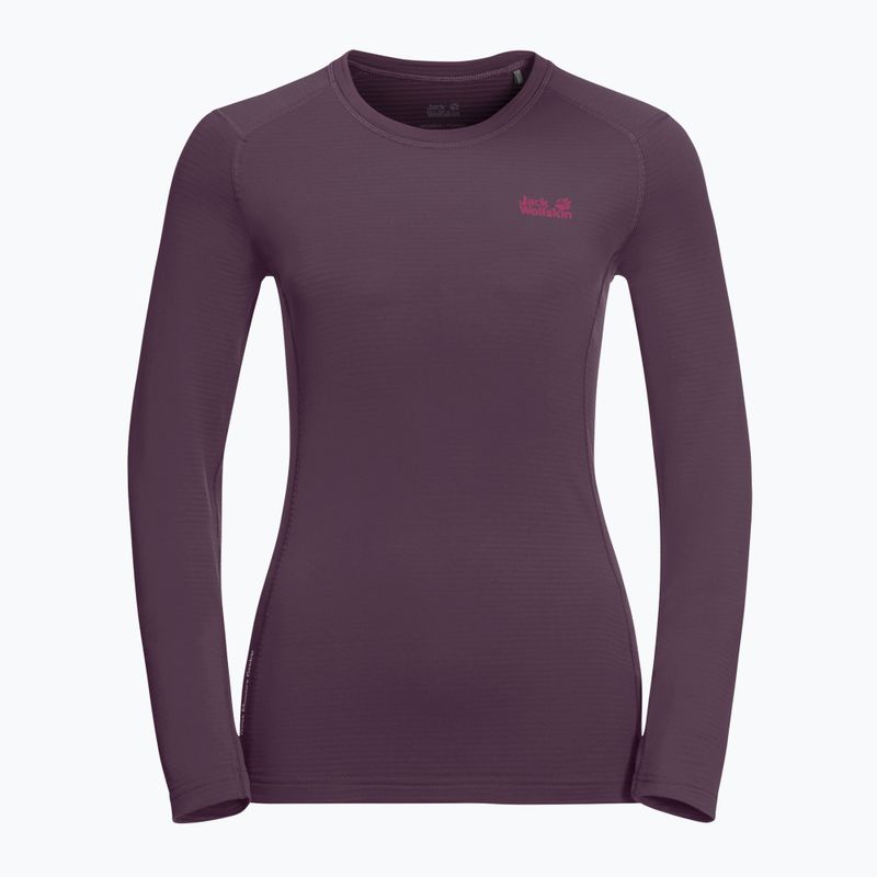 Jack Wolfskin tricou trekking bărbați cu mânecă lungă Infinite LS violet 1808311 7