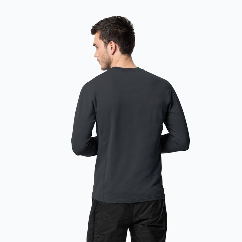 Jack Wolfskin bărbați trekking tricou cu mânecă lungă Infinite LS grafit 1808311 2