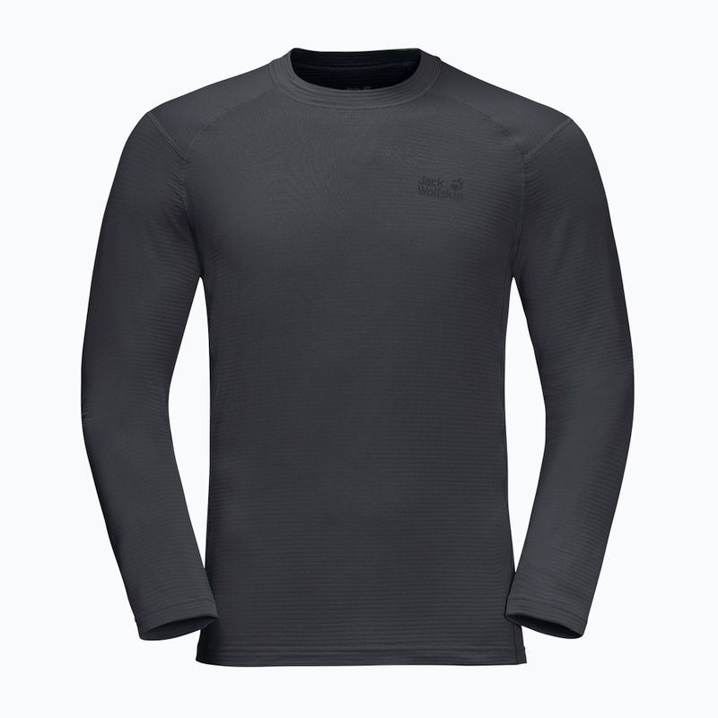 Jack Wolfskin bărbați trekking tricou cu mânecă lungă Infinite LS grafit 1808311 4