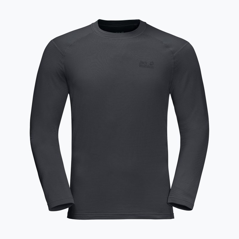 Jack Wolfskin bărbați trekking tricou cu mânecă lungă Infinite LS grafit 1808311 3