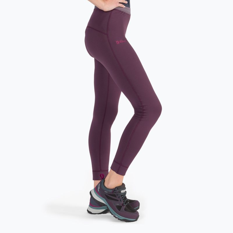 Jack Wolfskin pantaloni de trekking pentru femei Infinite violet 1808971_2042 3