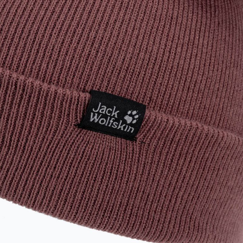 Jack Wolfskin Căciulă de iarnă cu nervuri roz 1903891 3