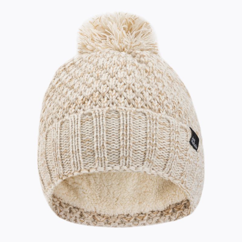 Căciulă de iarnă pentru femei Jack Wolfskin Highloft Knit bej 1908011 2