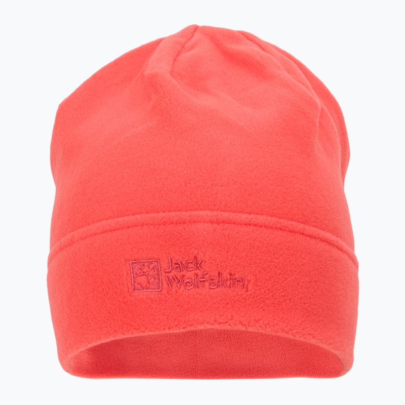 Jack Wolfskin Real Stuff căciulă de iarnă din fleece portocaliu 1909852 2