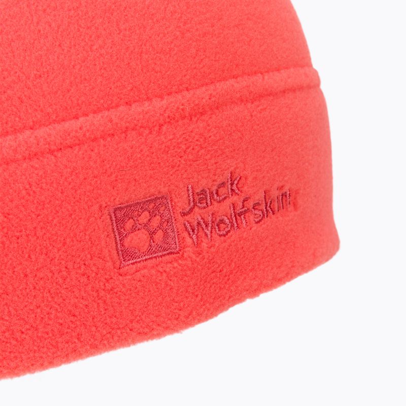 Jack Wolfskin Real Stuff căciulă de iarnă din fleece portocaliu 1909852 3