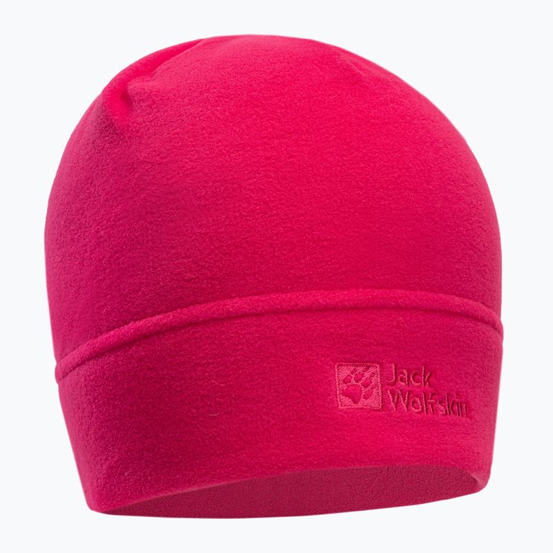 Jack Wolfskin Real Stuff căciulă de iarnă din fleece roz 1909852