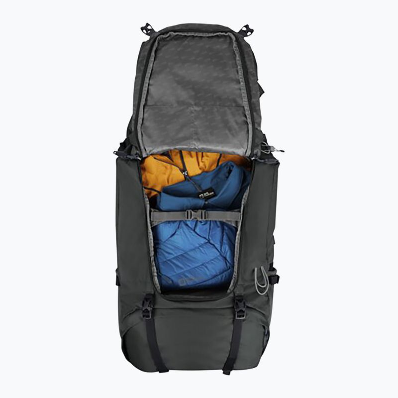 Rucsac de trekking pentru bărbați  Jack Wolfskin Denali 75+10 l slate green 5