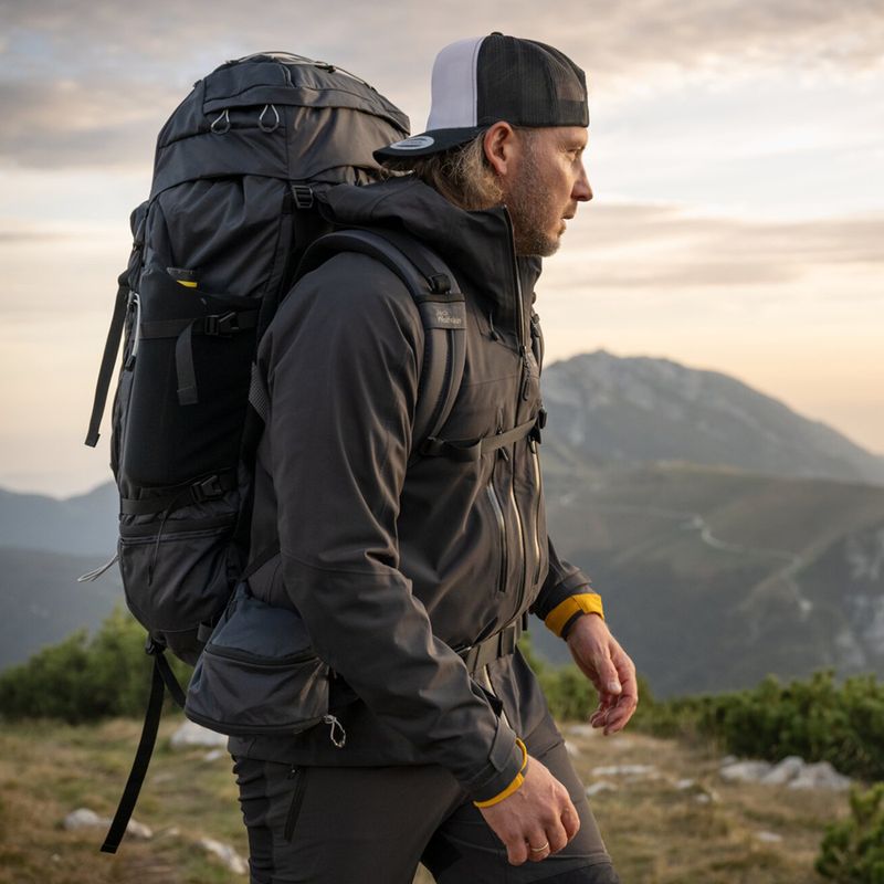 Rucsac de trekking pentru bărbați  Jack Wolfskin Denali 75+10 l slate green 11