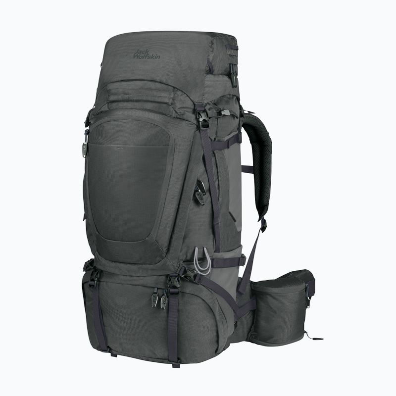 Rucsac de trekking pentru bărbați  Jack Wolfskin Denali 65+10 l slate green
