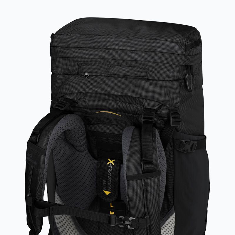 Rucsac de trekking pentru bărbați  Jack Wolfskin Denali 65+10 l black 5