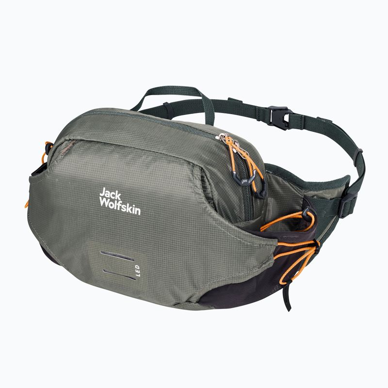 Borsetă de bicicletă Jack Wolfskin Velo Trail 3 l gecko green