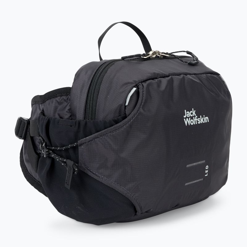 Borsetă de bicicletă Jack Wolfskin Velo Trail 3 l flash black 2