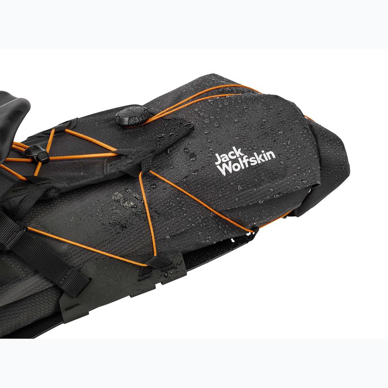 Gentă de bicicletă Jack Wolfskin Morobbia Seat Bag 14 l flash black 3