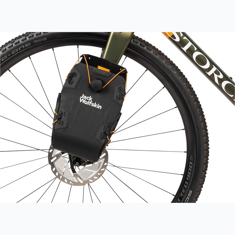 Gentă de bicicletă Jack Wolfskin Morobbia Fork Bag 7 l flash black 3