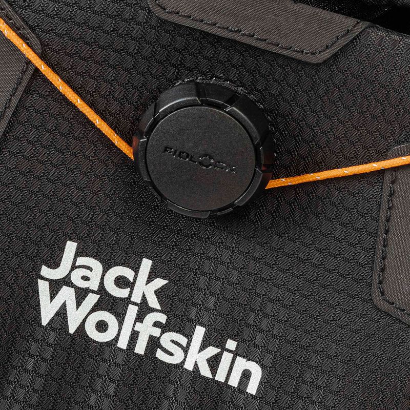 Gentă de bicicletă Jack Wolfskin Morobbia Fork Bag 7 l flash black 5