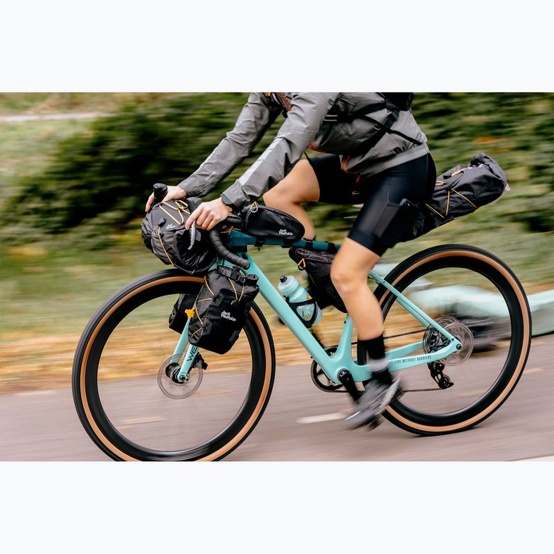 Gentă de bicicletă Jack Wolfskin Morobbia Fork Bag 7 l flash black 9