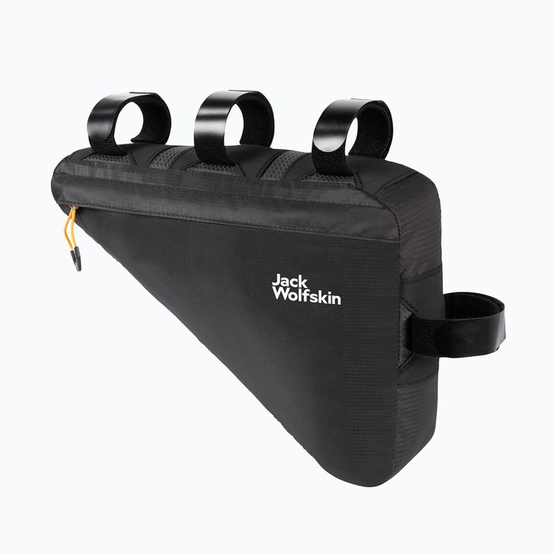 Gentă de bicicletă Jack Wolfskin Morobbia Triangle Bag 2 l flash black