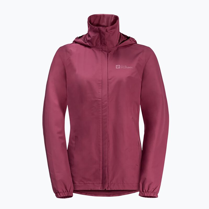 Jack Wolfskin jachetă de ploaie Stormy Point 2L pentru femei, maro 1111202 6