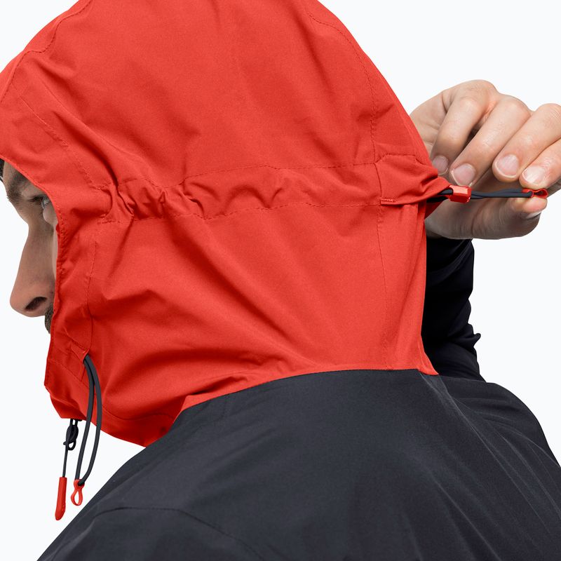 Jack Wolfskin Go Hike jachetă de ploaie pentru bărbați Go Hike roșu 1114051 6
