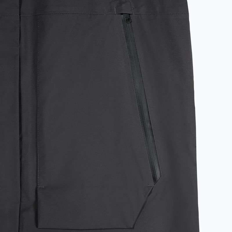 Jack Wolfskin jachetă de ploaie pentru femei Goldgewann Parka negru 1115731_6350_002 4