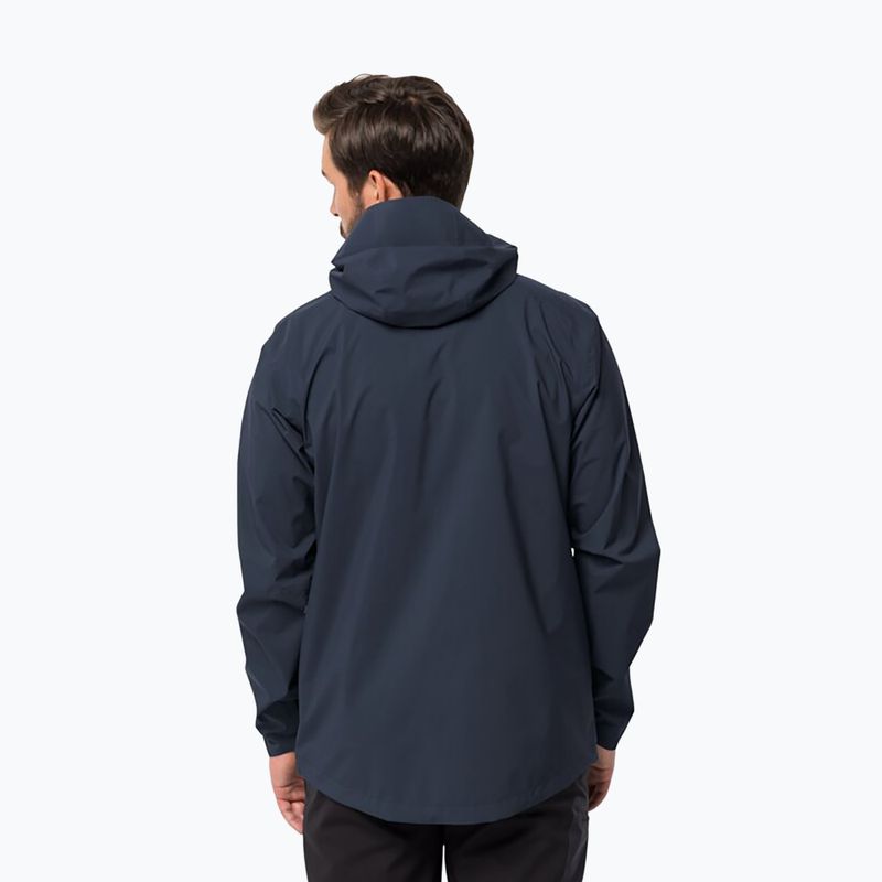 Jack Wolfskin jachetă de ploaie pentru bărbați Elsberg 2.5L albastru 1115881_1010_002 2