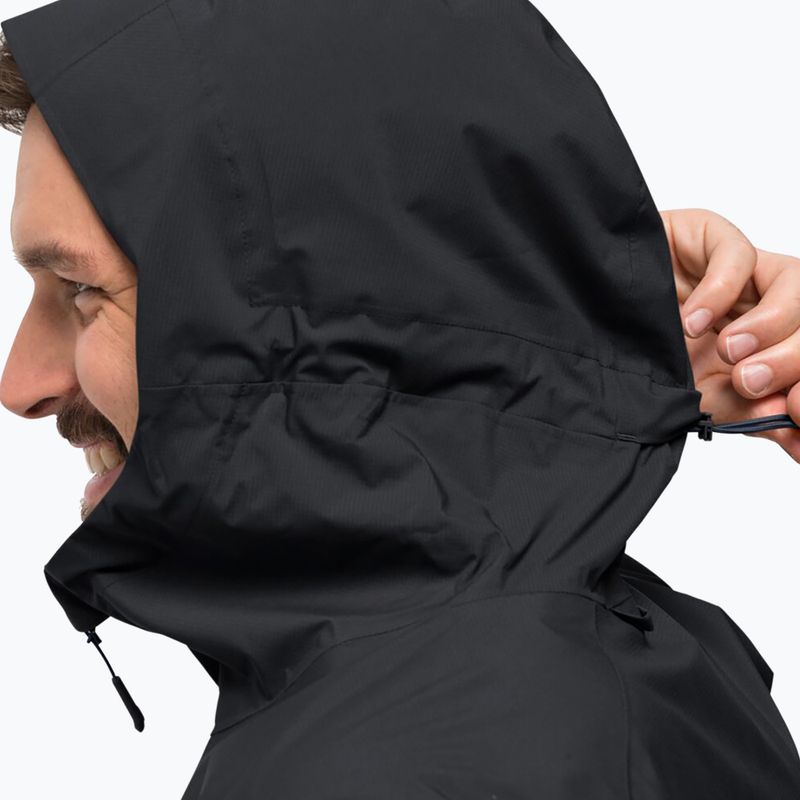 Jack Wolfskin jachetă de ploaie pentru bărbați Elsberg 2.5L negru 1115881_6000_003 3