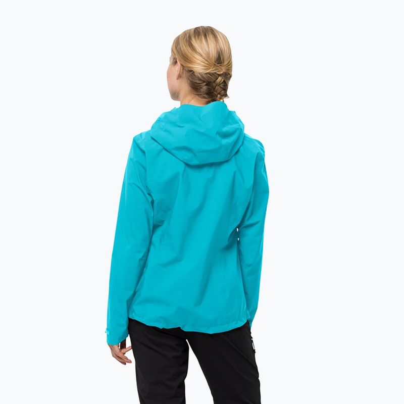 Jack Wolfskin jachetă de ploaie pentru femei Elsberg 2.5L albastru 1115951_1283_004 2