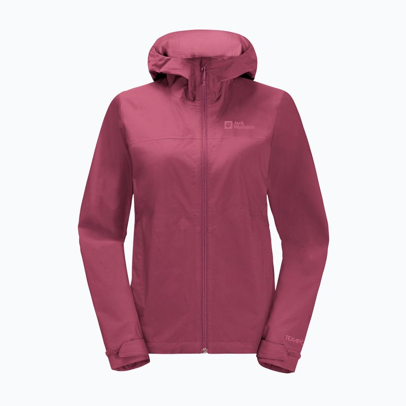Jack Wolfskin jachetă de ploaie pentru femei Elsberg 2.5L roșu 1115951_2198_005 6