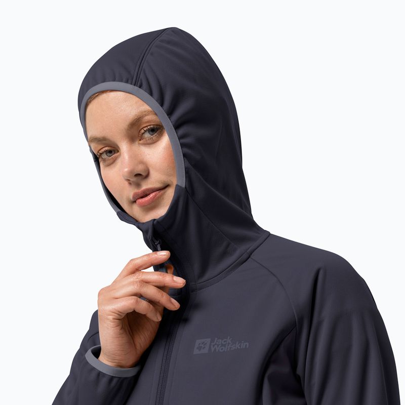 Jack Wolfskin jachetă Go Hike Softshell pentru femei, gri 1306862 3