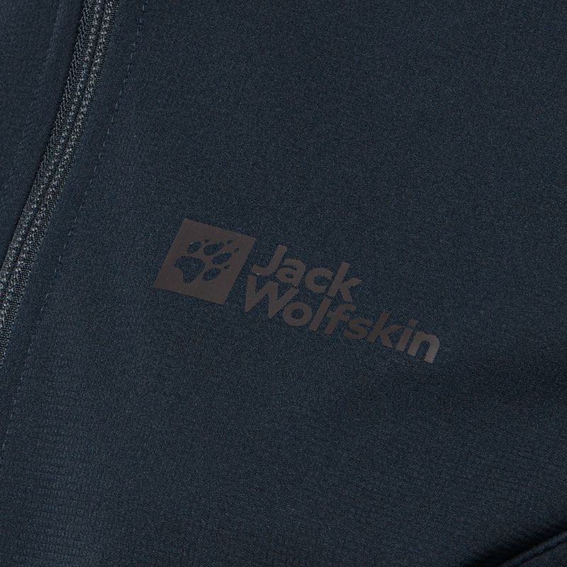 Jachetă softshell pentru femei Jack Wolfskin Bornberg Hoody albastru marin 1307691 6