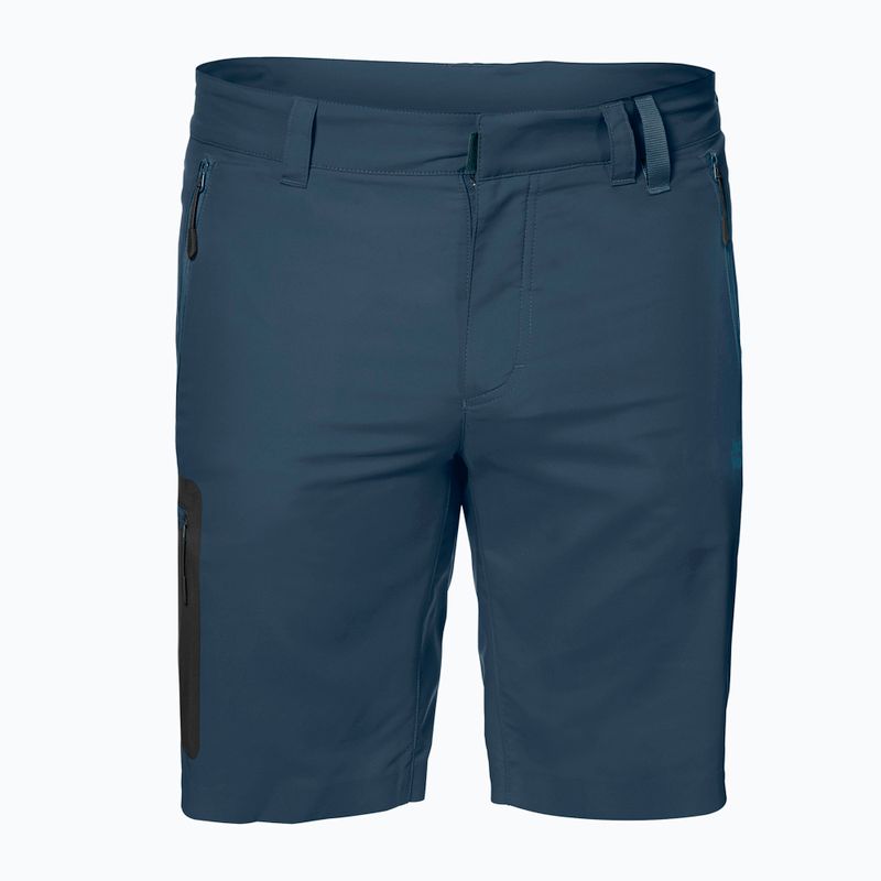 Pantaloni scurți de trekking pentru bărbați Jack Wolfskin Active Track bleumarin 1503791 5