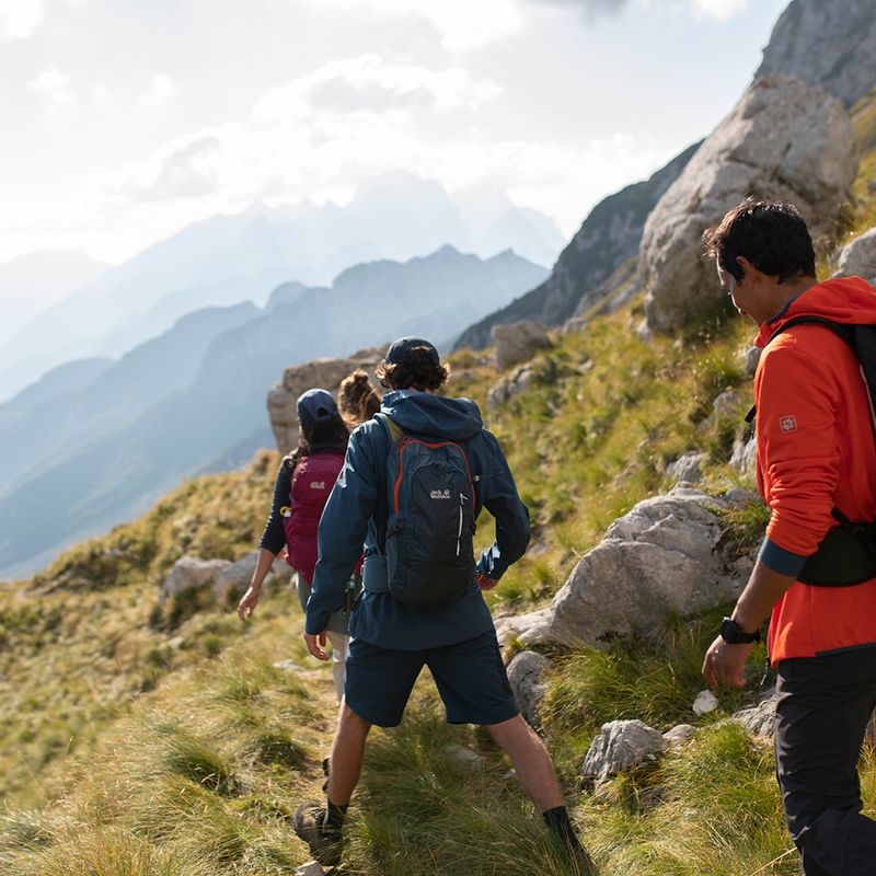 Pantaloni scurți de trekking pentru bărbați Jack Wolfskin Active Track bleumarin 1503791 7