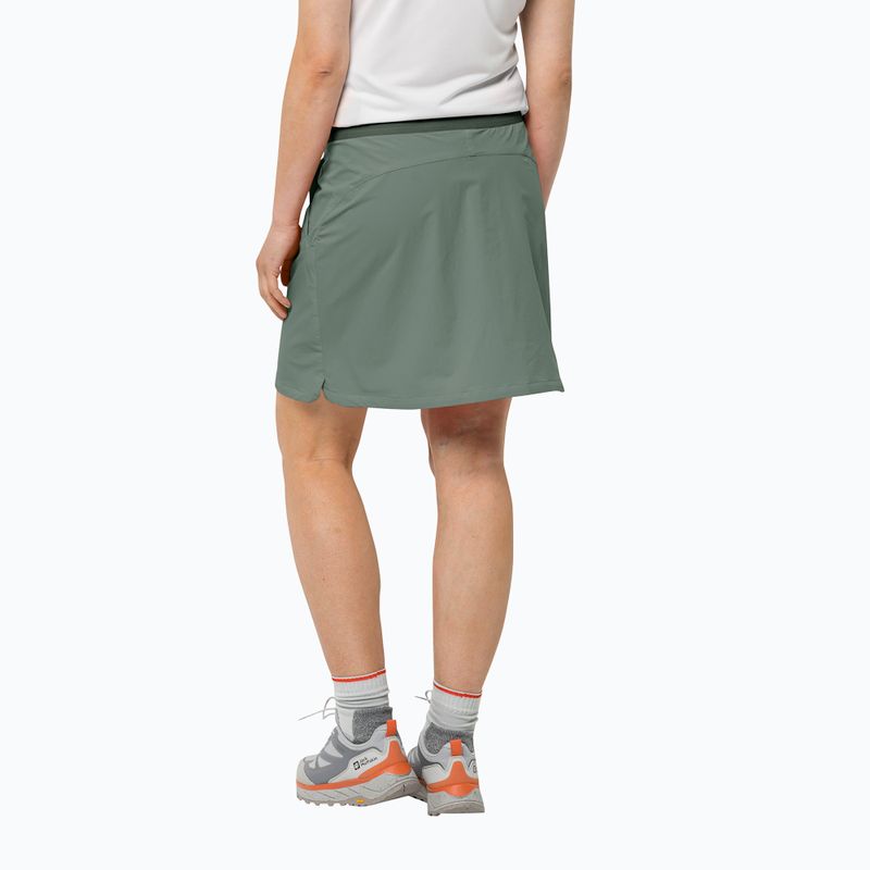 Fustă de trekking Jack Wolfskin Hilltop Trail verde 1505472 2