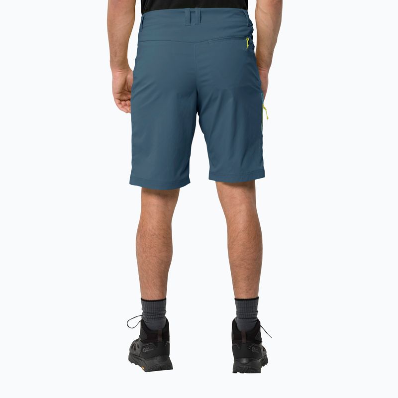 Pantaloni scurți de trekking pentru bărbați Jack Wolfskin Glastal albastru marin 1508231 2